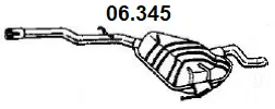 Centre Muffler (06.345)
