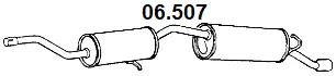 Rear Muffler (06.507)