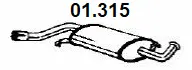 Centre Muffler (01.315)