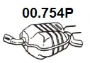 Rear Muffler (00.754P)