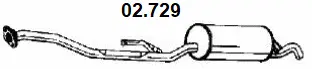 Rear Muffler (02.729)