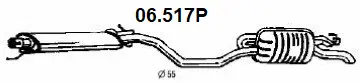 Rear Muffler (06.517P)