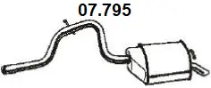 Rear Muffler (07.795)