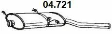 Rear Muffler (04.721)
