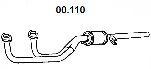 Front Muffler (00.110)