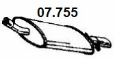 Rear Muffler (07.755)