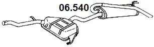 Rear Muffler (06.540)