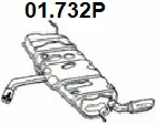 Rear Muffler (01.732P)