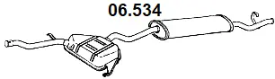 Rear Muffler (06.534)