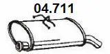 Rear Muffler (04.711)