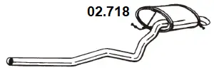 Rear Muffler (02.718)