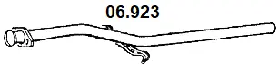 Exhaust Pipe (06.923)