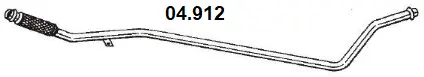 Exhaust Pipe (04.912)