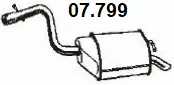 Rear Muffler (07.799)