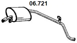 Rear Muffler (06.721)