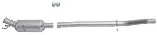 Soot/Particulate Filter, exhaust system (13.002.FCSiC)