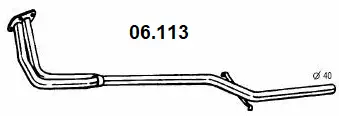 Exhaust Pipe (06.113)