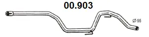 Exhaust Pipe (00.903)