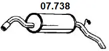 Rear Muffler (07.738)