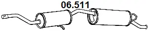 Rear Muffler (06.511)