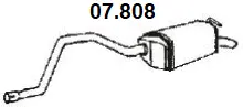 Rear Muffler (07.808)