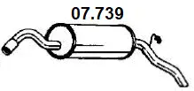 Rear Muffler (07.739)