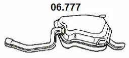 Rear Muffler (06.777)