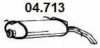 Rear Muffler (04.713)