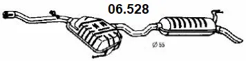 Rear Muffler (06.528)