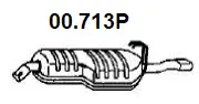 Rear Muffler (00.713P)