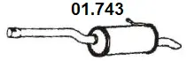 Rear Muffler (01.743)