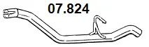 Exhaust Pipe (07.824)