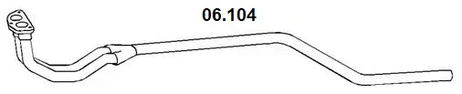 Exhaust Pipe (06.104)