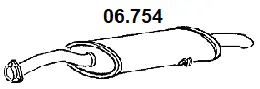 Rear Muffler (06.754)