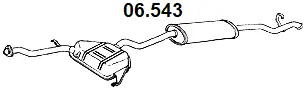 Rear Muffler (06.543)