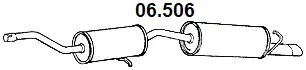 Rear Muffler (06.506)
