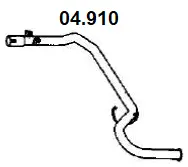 Exhaust Pipe (04.910)