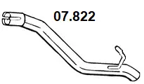 Exhaust Pipe (07.822)