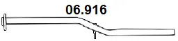 Exhaust Pipe (06.916)