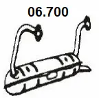 Rear Muffler (06.700)