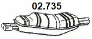 Rear Muffler (02.735)