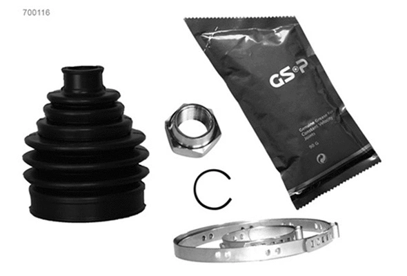 Bellow Kit, drive shaft (700116)