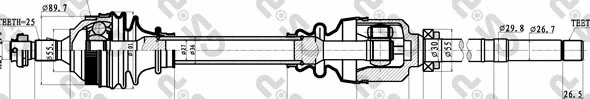 Drive Shaft (245153)