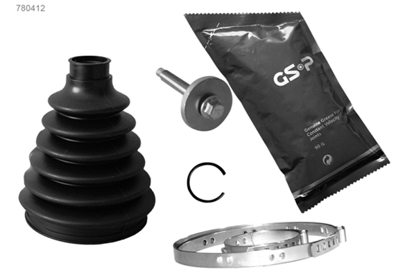 Bellow Kit, drive shaft (780412)