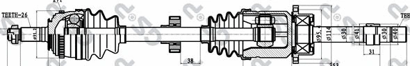 Drive Shaft (250169)