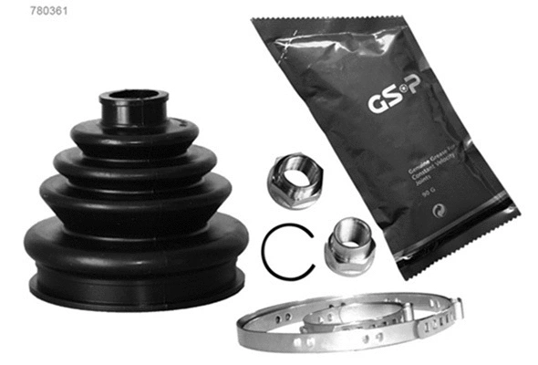 Bellow Kit, drive shaft (780361)