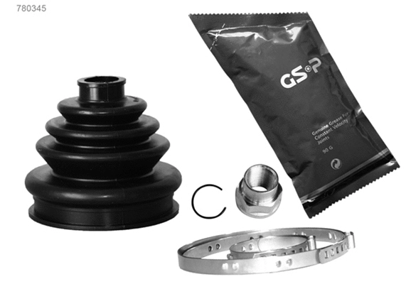 Bellow Kit, drive shaft (780345)