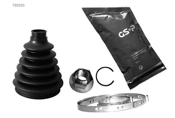 Bellow Kit, drive shaft (780355)