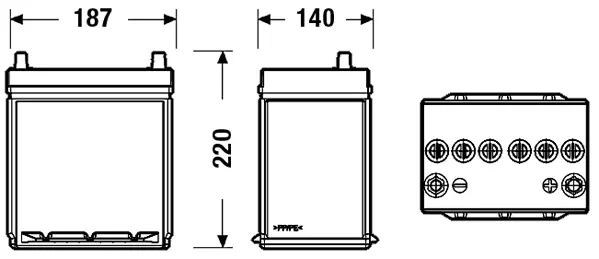 Starter Battery (SB356A)