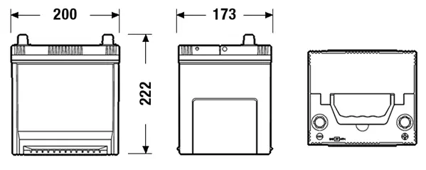 Starter Battery (CB504)